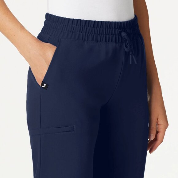 Jaanuu women’s Deep Blue Scrubs (Pants only) - Picture 4 of 8